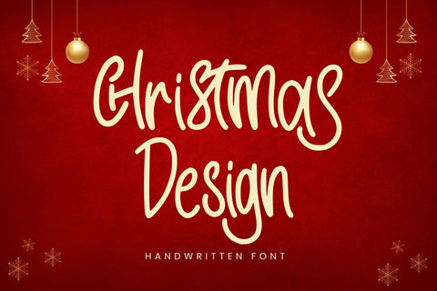 Christmas Design Font Sakha Design Studio 