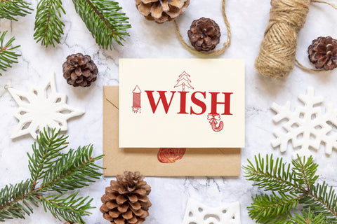 Christmas Dingbat Font Dm Letter Studio 