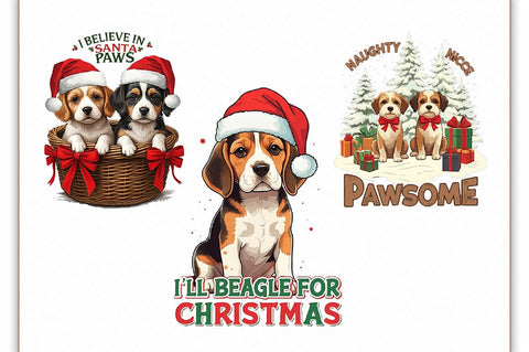 Christmas Dog Puns Sublimation Bundle Sublimation Shetara Begum 