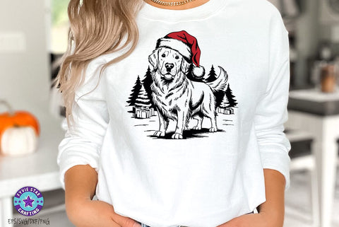 Christmas Dog Quote Design Bundle, Christmas T-shirt Set , Dog tshirt SVG SVG FiveStarCrafting 