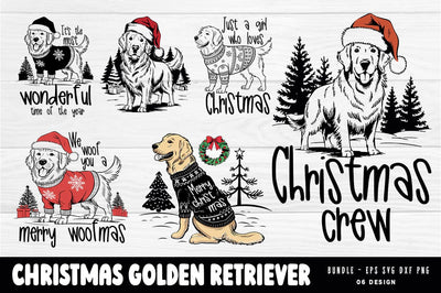 Christmas Dog Quote Design Bundle, Christmas T-shirt Set , Dog tshirt SVG SVG FiveStarCrafting 