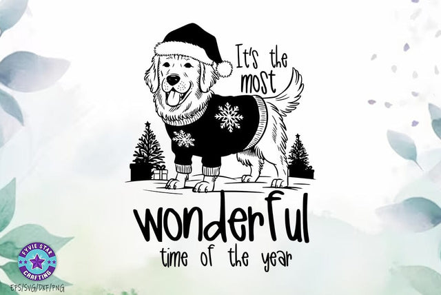 Christmas Dog Quote Design, Christmas T-shirt , Dog tshirt SVG FiveStarCrafting 