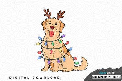 Christmas dog sublimation png design Sublimation Regulrcrative 