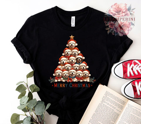 Christmas Dogs, Merry Christmas, PNG Download, Digital Sublimation, Dog Lover Gift, Holiday Decor, Cute Dog Graphics, Festive Pet Design Sublimation Li Zamperini 