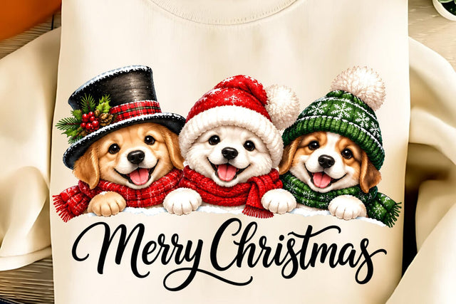 Christmas Dogs PNG, Paws Plaid Christmas PNG Sublimation DesignPlante 503 