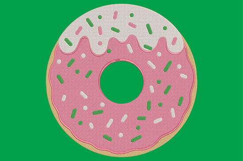 Christmas Donut Embroidery Design Embroidery/Applique DESIGNS designartist 