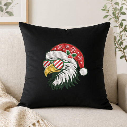 Christmas Eagle Santa Hat Machine Embroidery Design PES DST Stitch Files Embroidery/Applique DESIGNS PatternFeed8 