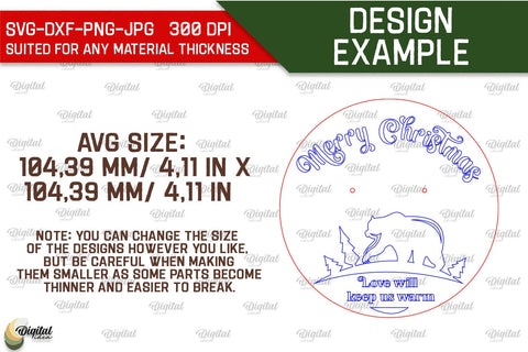 Christmas Earrings Card LaserCut. Earrings Holder SVG Design SVG Evgenyia Guschina 