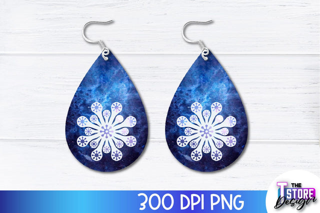 Christmas Earrings Sublimation Design | Accessories PND Design | Earrings PNG Sublimation The T Store Design 