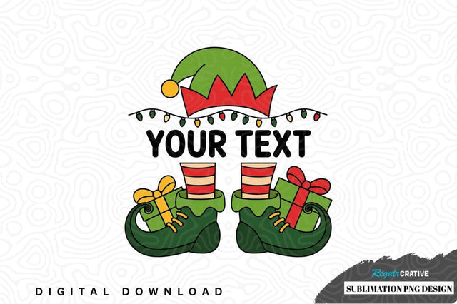 Christmas elf sublimation png design Sublimation Regulrcrative 