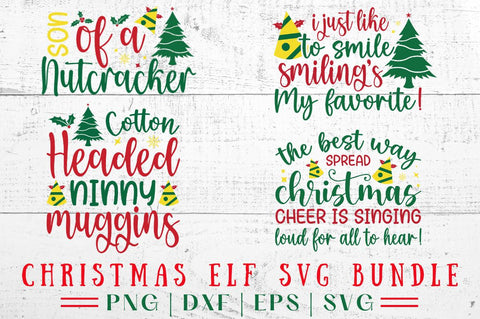 Christmas ELF svg bundle SVG Designangry 