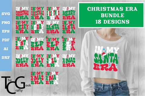 Christmas Era SVG Bundle SVG The Crafty Geek 