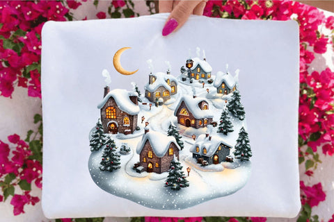 Christmas Eve Clipart Sublimation SVGArt 