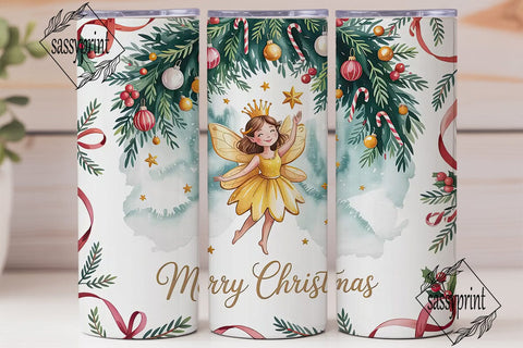 Christmas Fairy & Nutcracker Tumbler Sublimation sassyprint 