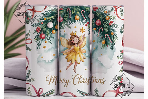 Christmas Fairy & Nutcracker Tumbler Sublimation sassyprint 