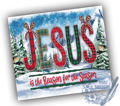 Christmas Faith, Jesus Tumbler, Holiday Design, Sublimation PNG, Christian Gifts, Faith-Based Decor, Religious Christmas, Merry Christmas Sublimation ToriDesigns 