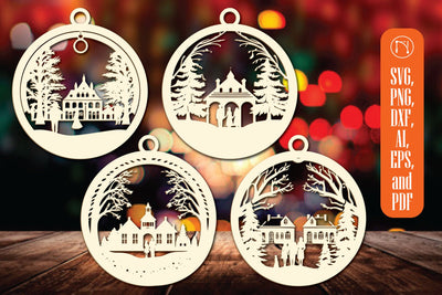 Christmas Family Ornament SVG Bundle SVG MD JOYNAL ABDIN 