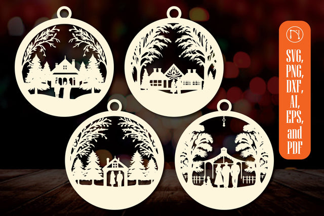 Christmas Family Ornament SVG Bundle SVG MD JOYNAL ABDIN 