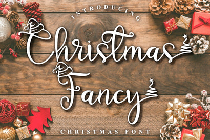 Christmas Fancy Font Andrey Design 