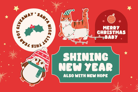 Christmas Font - First Christmas Font Mozarella 