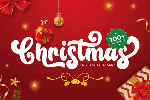 Christmas Font Mozarella 