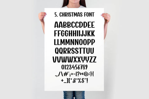 Christmas Font SVG Bundle | Christmas Duo | 9 Festive Styles SVG TonisArtStudio 