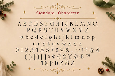 Christmas Font – Welcome Christmas Font Mozarella 