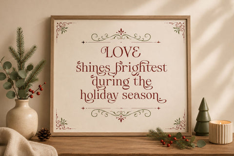 Christmas Font – Welcome Christmas Font Mozarella 