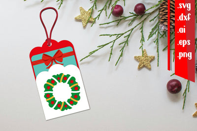 Christmas Gift Card Holder | Christmas Tag 3D Paper zafrans studio 