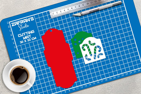 Christmas Gift Card Holder | Christmas Tag 3D Paper zafrans studio 