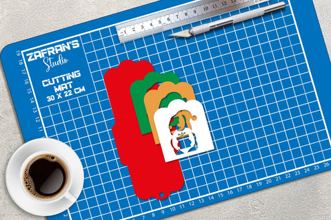 Christmas Gift Card Holder | Christmas Tag 3D Paper zafrans studio 