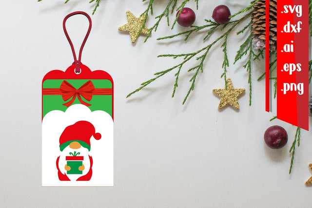 Christmas Gift Card Holder | Christmas Tag 3D Paper zafrans studio 
