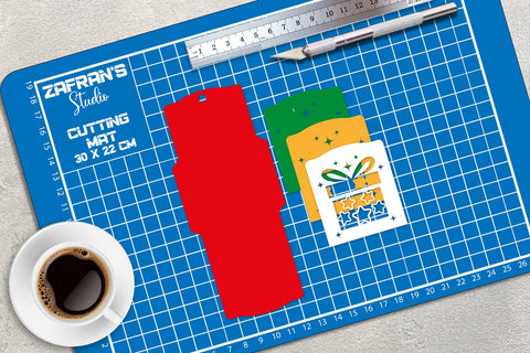 Christmas Gift Card Holder | Christmas Tag 3D Paper zafrans studio 