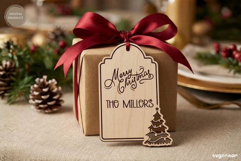 Christmas Gift Tag SVG Bundle SVG SvgOcean 