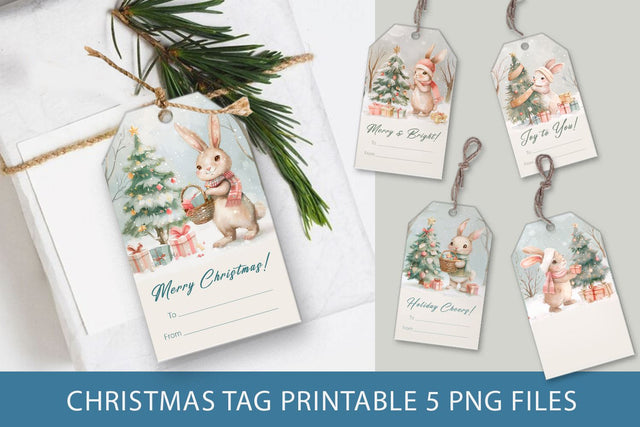 Christmas gift tags, Christmas gift tag Sublimation KMarinaDesign 