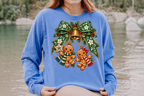 Christmas Gingerbread Couple PNG Sublimation nirmal108roy 
