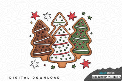 Christmas gingerbread tree sublimation png design Sublimation Regulrcrative 