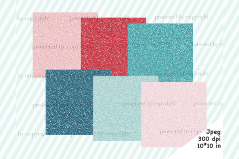 Christmas Glitter Backgrounds | Holiday Sparkle Pattern Digital Pattern GlamArtZhanna 