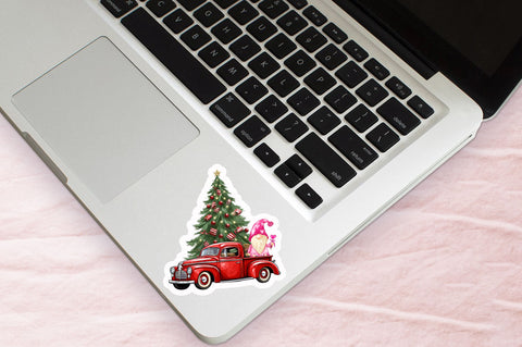 Christmas gnome car Sticker Bundle Sublimation Regulrcrative 