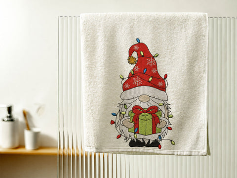Christmas Gnome Embroidery Design, 4 sizes Embroidery/Applique DESIGNS DesignDestine 
