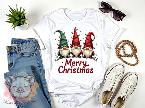 Christmas Gnome, Gnome PNG, Sublimation Design, Holiday Decor, Cute Gnomes, Digital Download, Christmas Sublimation, Gnome Art Sublimation Lara' s Designs 
