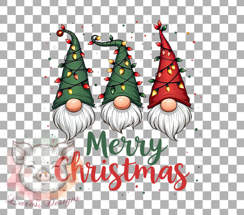 Christmas Gnome, Gnome PNG, Sublimation Design, Holiday Decor, Cute Gnomes, Digital Download, Christmas Sublimation, Gnome Art Sublimation Lara' s Designs 