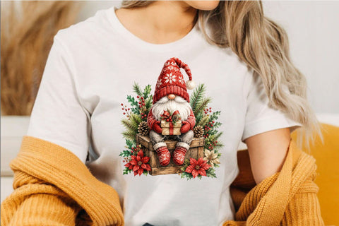Christmas Gnome PNG Clipart Sublimation SVGArt 