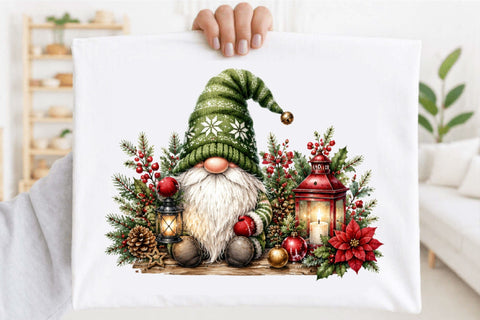 Christmas Gnome PNG Sublimation SVGArt 