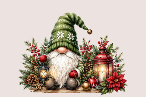 Christmas Gnome PNG Sublimation SVGArt 