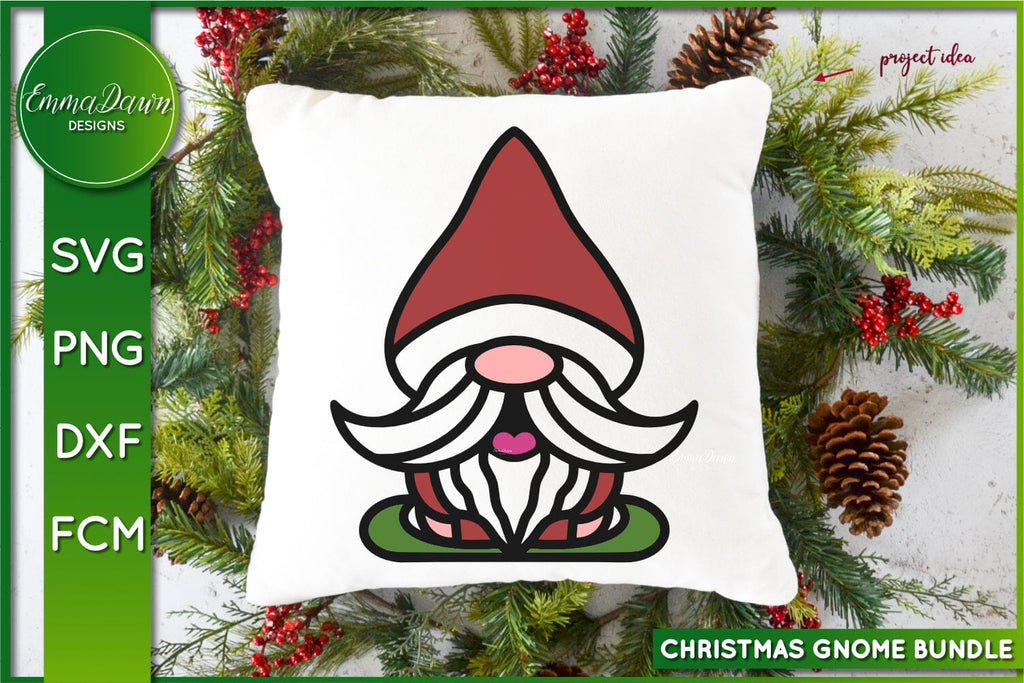 Christmas Gnome SVG Bundle | Cute Gnome SVG Cut File Bundle - So Fontsy