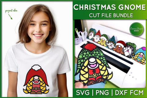 Christmas Gnome SVG Bundle | Cute Gnome SVG Cut File Bundle SVG Emma Dawn Designs 
