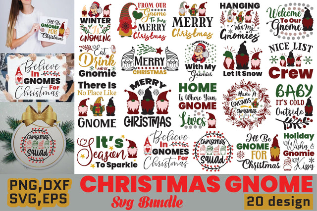 Christmas Gnome Svg Dundle SVG Angelina750 