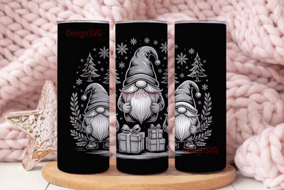 Christmas Gnomes 20oz Tumbler Wrap Sublimation DesignSVG 