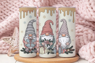 Christmas Gnomes 20oz Tumbler Wrap Sublimation DesignSVG 
